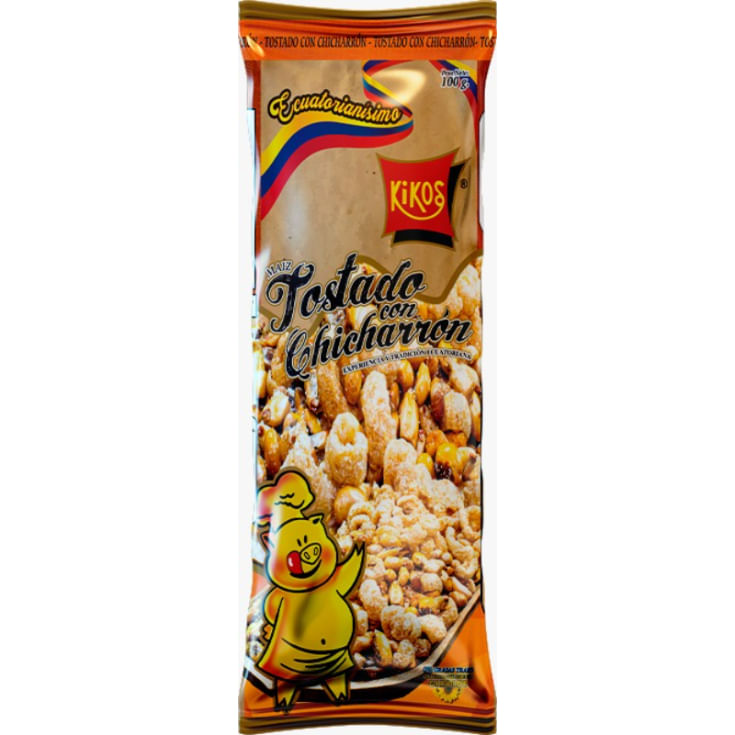 Tostado Con Chicharron Kikos 100Gr