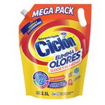 Detergente Ciclon Liquido Mega Pack Elimina Olores 2.5 Lt
