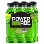 Bebida Hidratante Manzana Acida Powerade Sixpack 350 Ml