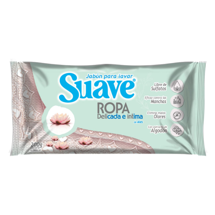 Jabón Suave Para Lavar Ropa Delicada E Intima 200 Gr.