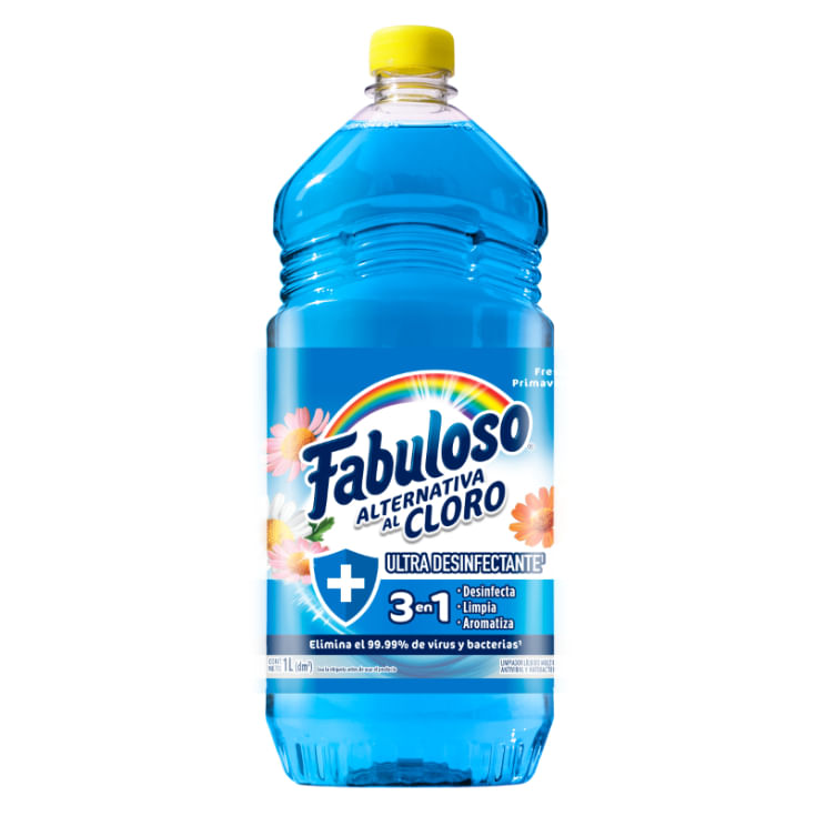 Fabuloso Desinfectante Fresca Primavera 1 Lt