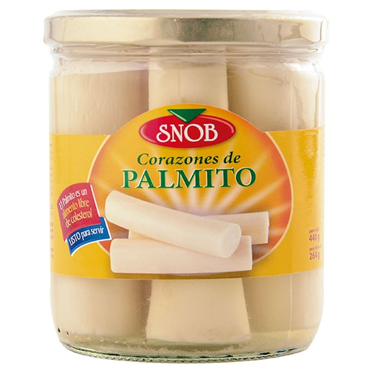 Corazones Palmito Snob 440 Gr