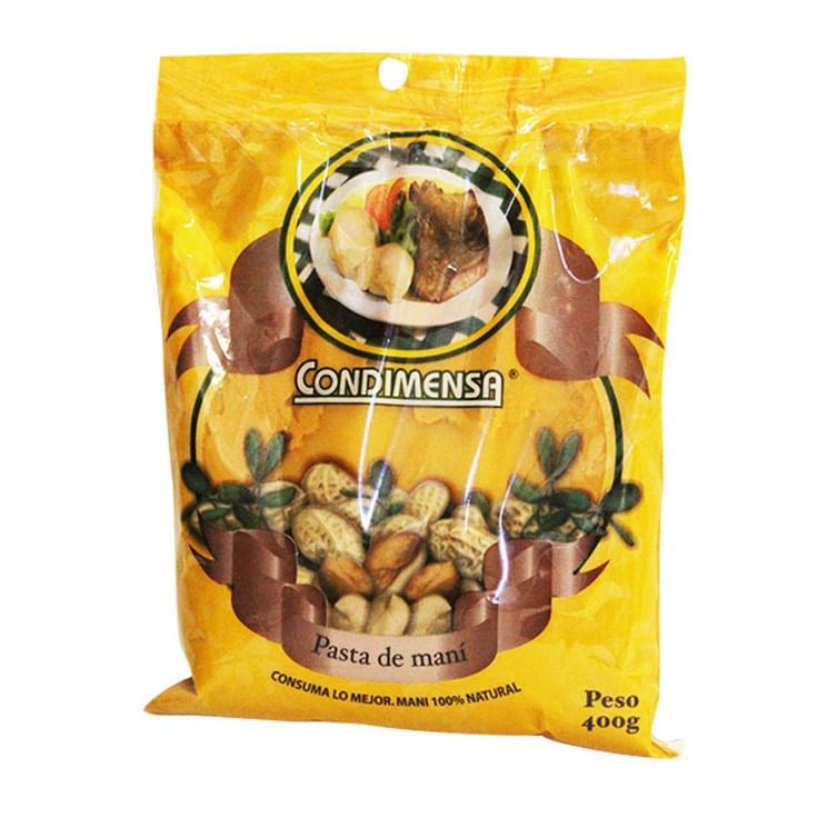 Pasta De Maní Funda Condimensa 400 Gr