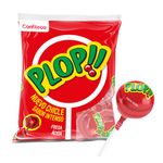 Plop Chupete Sabor Fresa Acida 432 Gr.
