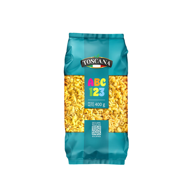 Fideo Abc 123 Toscana 400 Gr