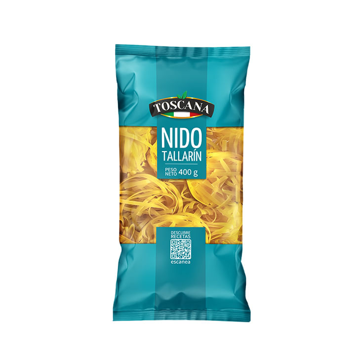 Tallarín Glutenado 1 Toscana 400 Gr