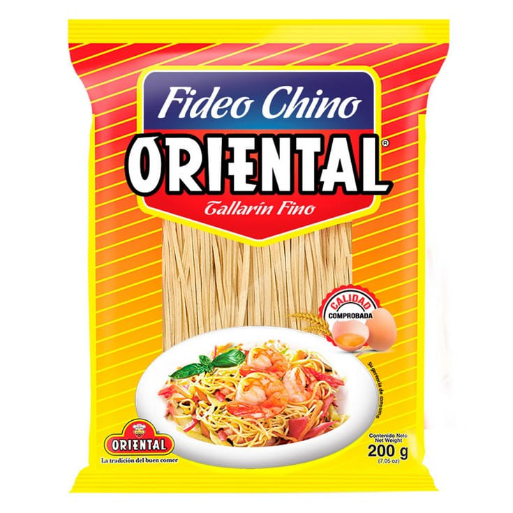 Oriental Tallarin Fideo Chino Fino200 Gr.