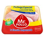 Pechuga Especial Línea Diaria Bandeja Mr. Pollo