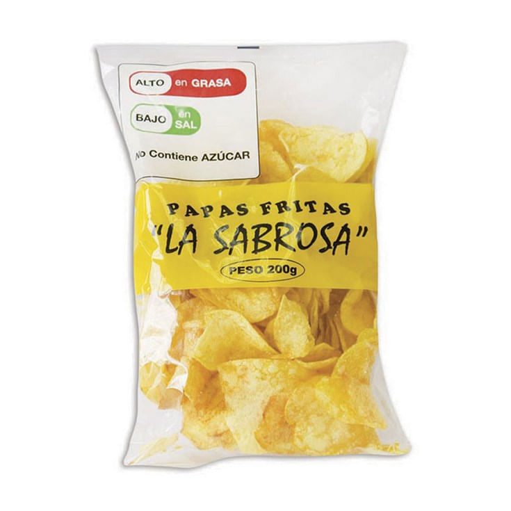 Papas Fritas La Sabrosa 200 Gr