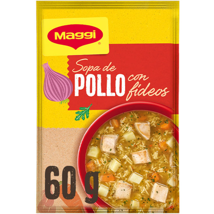 Sopa Pollo Y Fideo Maggi 60 Gr