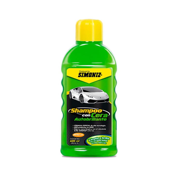Simoniz Shampoo Con Cera Para Auto 600 Ml
