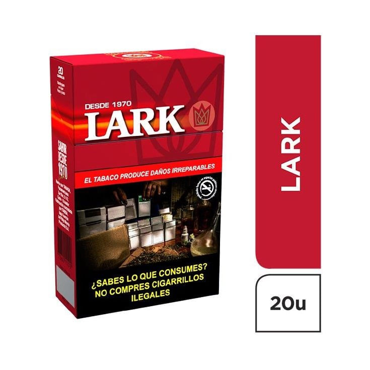 Lark Cigarrillo Rojo Cajetilla X 20 Uni