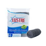 Esponja De Acero Lustre X 6 Uni