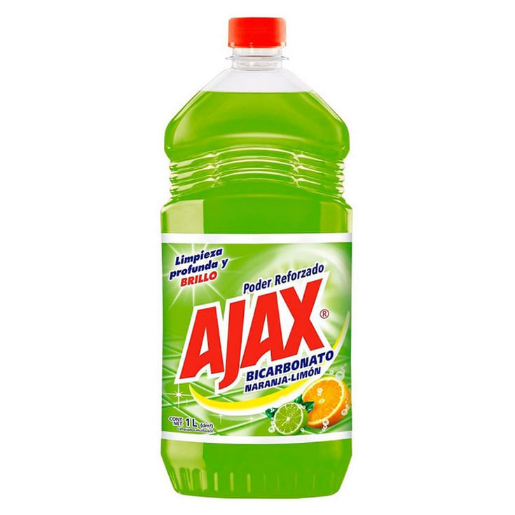 Desinfectante Bicarbon Naranja Limon Ajax 1 L