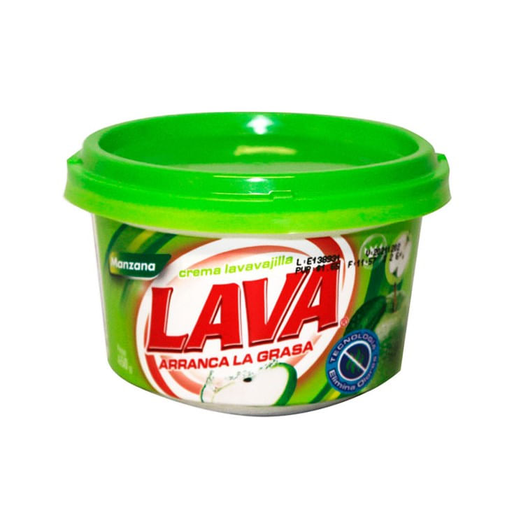 Crema Lavavajilla Floral Manzana Lava 450 Gr