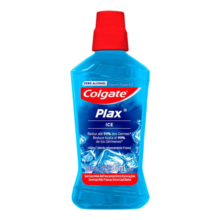 Enjuague Bucal Plax Ice Colgate 60 Ml