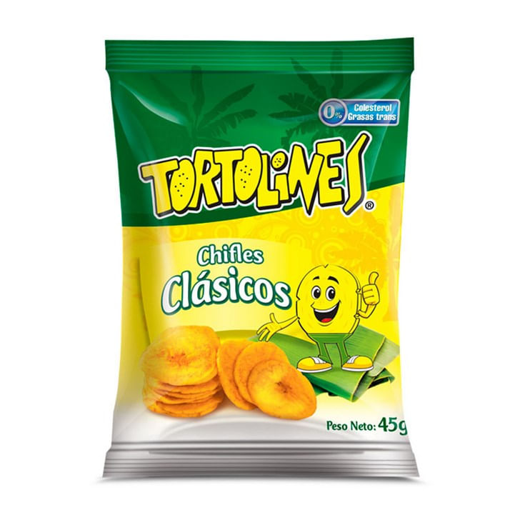 Chifles Sabor Natural Tortolines 45 Gr