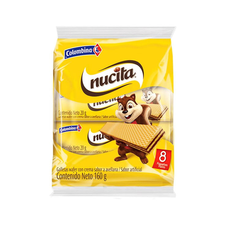 GALLETA WAFER NUCITA