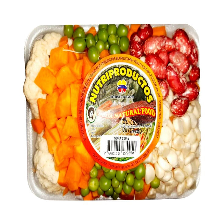 Mix legumbres sopa 250 gr.