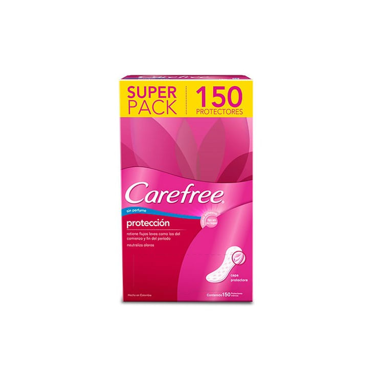 Carefree Protectores Diarios Con Perfume 150 Un.