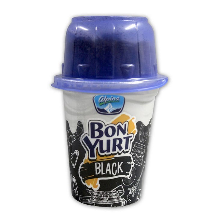 Bonyurt Alpina black 165 ml.