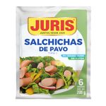 Salchicha De Pavo Juris 200 Gr
