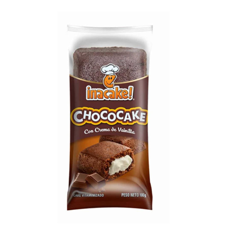 Pastelillo Chococake Inacake 2 Un.