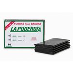 Funda De Basura Grande La Poderosa 23X28 Pulg