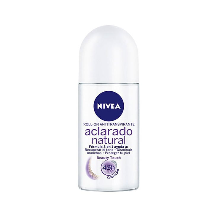 Desodorante Roll On Aclarante Natural Nivea