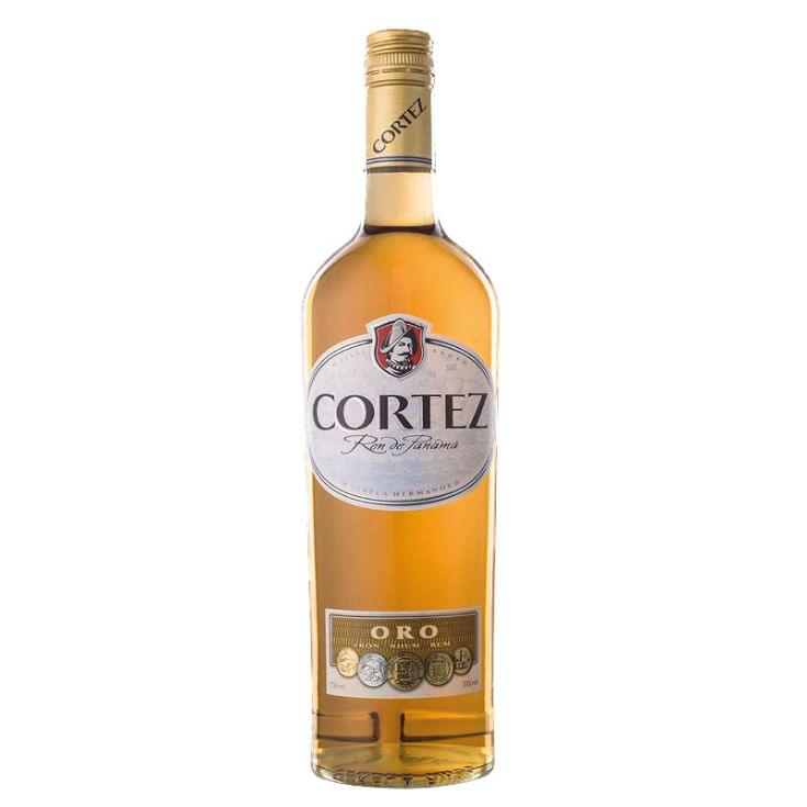 Cortez ron oro 750 ml.