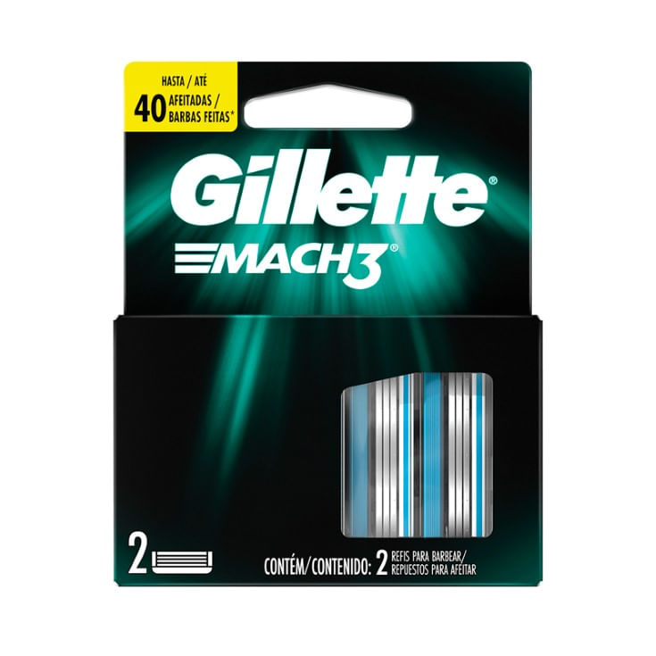 Repuestos Para Afeitar Gillette Mach3 X2Un