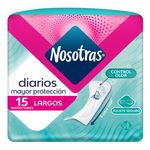 Protectores Diarios Largos Nosotras X 15 Uni