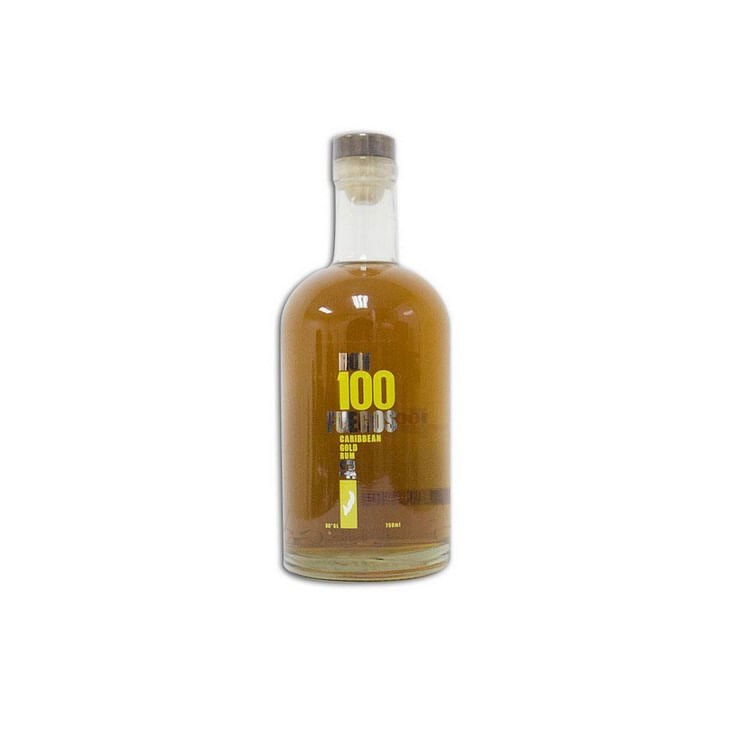 Ron Garibbean Gold Rum Cien Fuegos 750ml