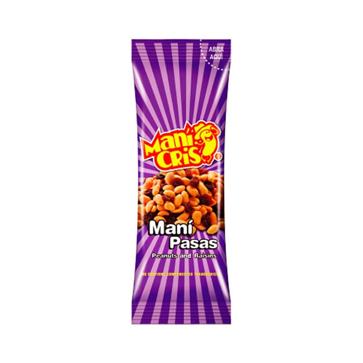Maní Pasas Mani Cris 50 Gr