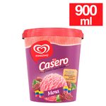 Top Helado Marmoleado De Mora Pingüino 900 Ml