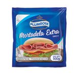 Mortadela Extra Rebanada Tipo Ii Plumrose 500 Gr.