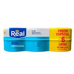 Real Atun 6Pack En Agua 180Gr C/U.