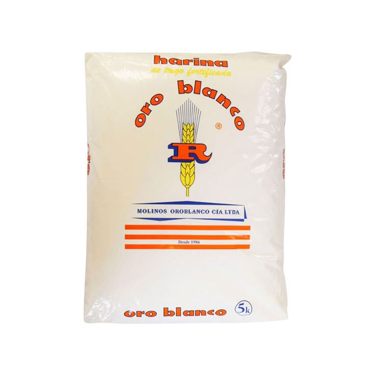 Harina Oro Blanco 5 Kg.