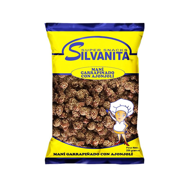 Maní Dulce Ajonjolí Silvanita 250 Gr