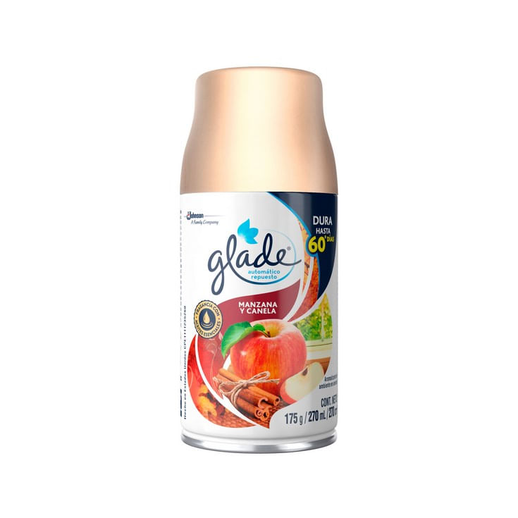 Ambiental aerosol repuesto manzana&canela Glade