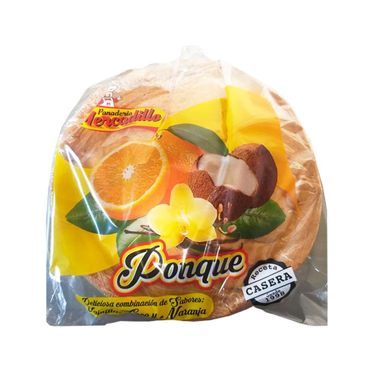 Ponque Redondo Mercadillo 1 K.