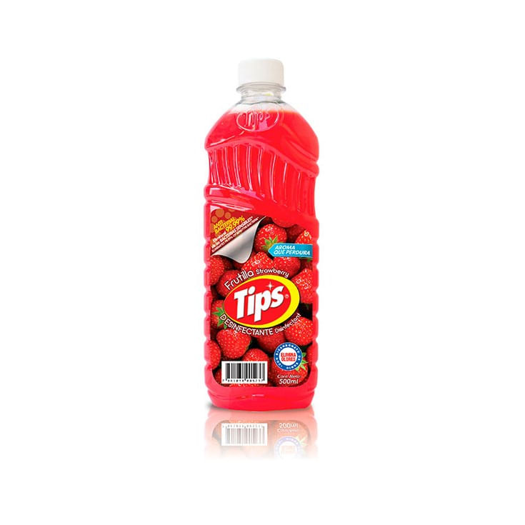 Desinfectante Frutilla Tips 500 Ml