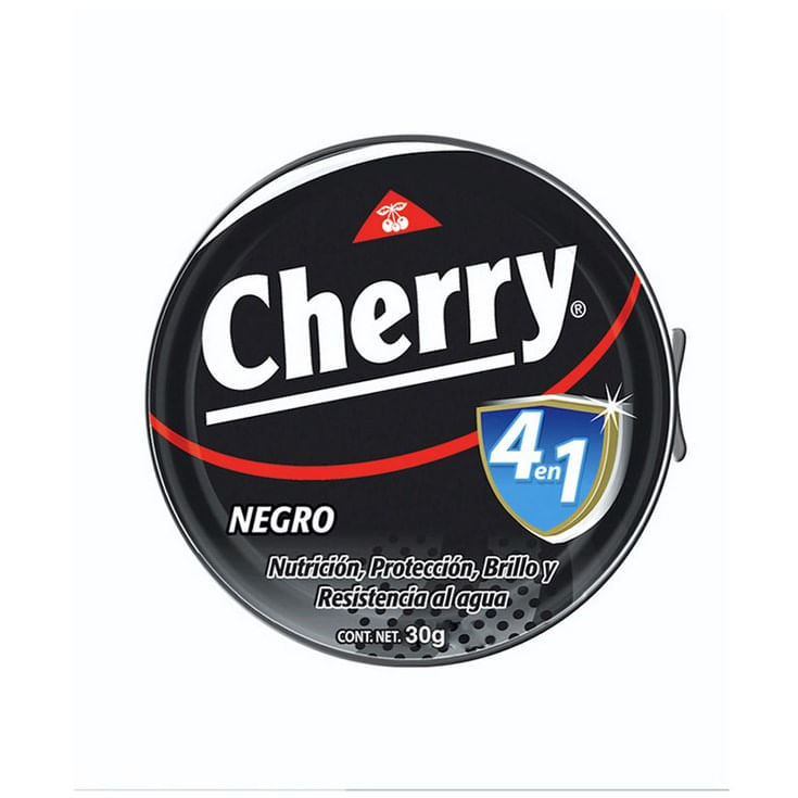 Betún En Pasta Negro Cherry 30 Gr