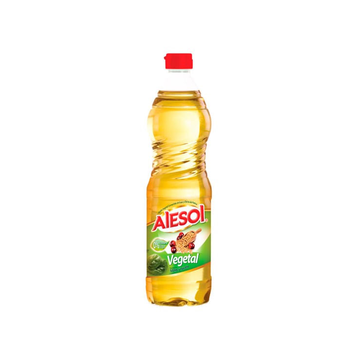 Aceite Vegetal Botella Alesol 900 Ml