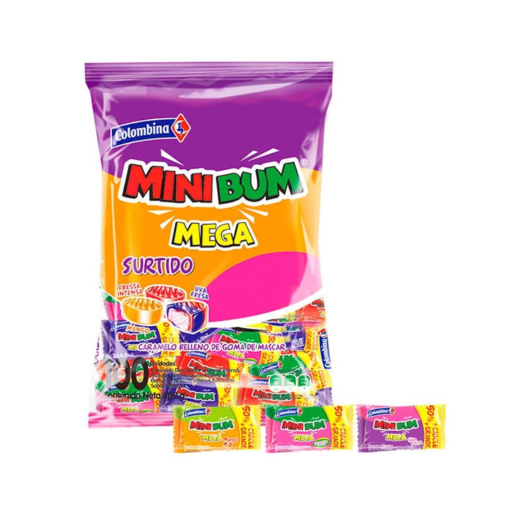 Caramelo Mini Bum 400Gr