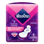 Toallas Buenas Noches Invisible Nosotras X 10