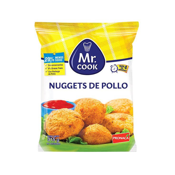 Nuggets De Pollo Mr. Cook 315 Gr