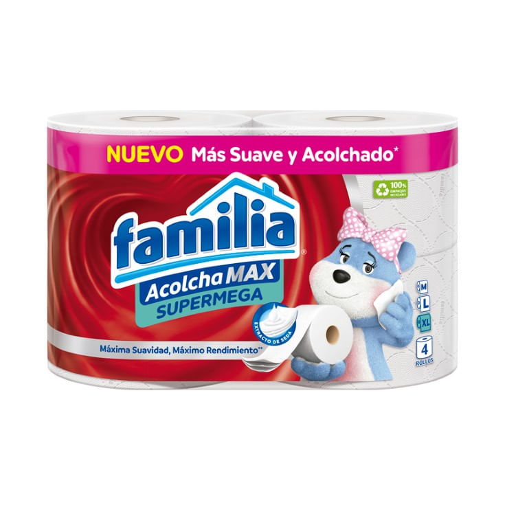 Familia Papel Higienico Supermega 4 Un