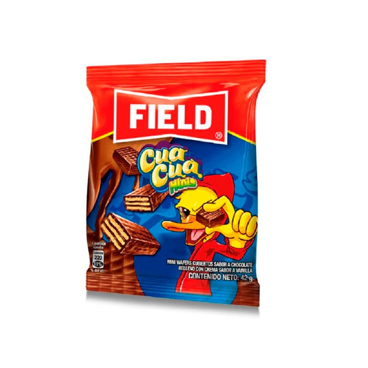 Galleta Mini Waffer Chocolate Cua Cua 42 Gr