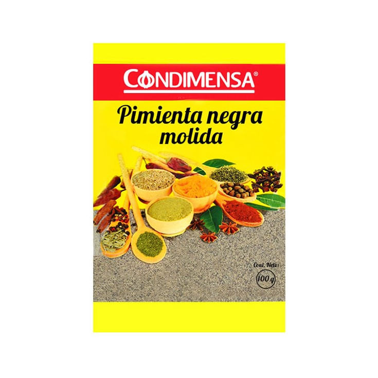 Pimienta Picante Molida Sal Condimensa 100 Gr